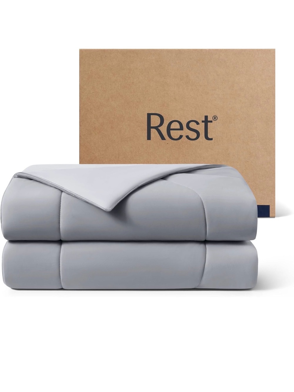REST® Evercool® Cooling Comforter Blanket for Hot Sleepers, King Gray